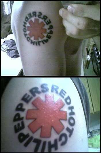 rhcp logo tattoo