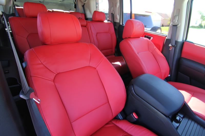 2011 touring honda pilot white diamond pearl with red interior Honda