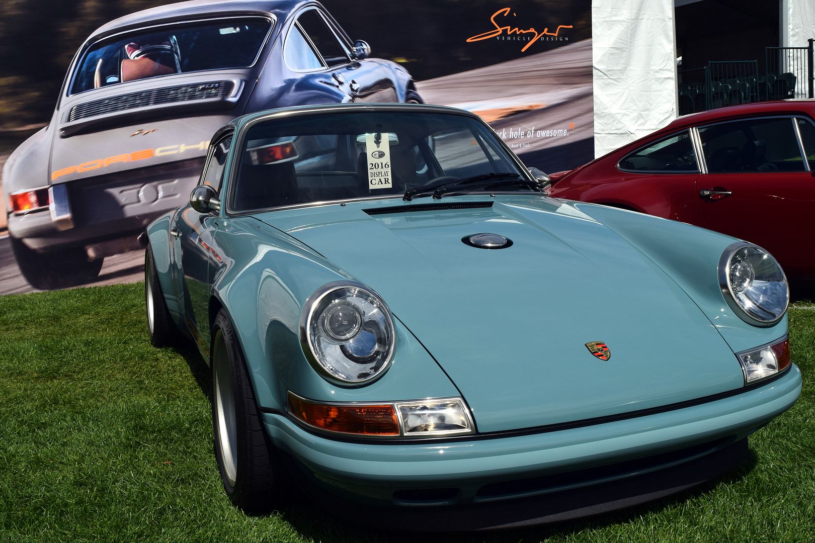 Singer Vehicle Design exhibit