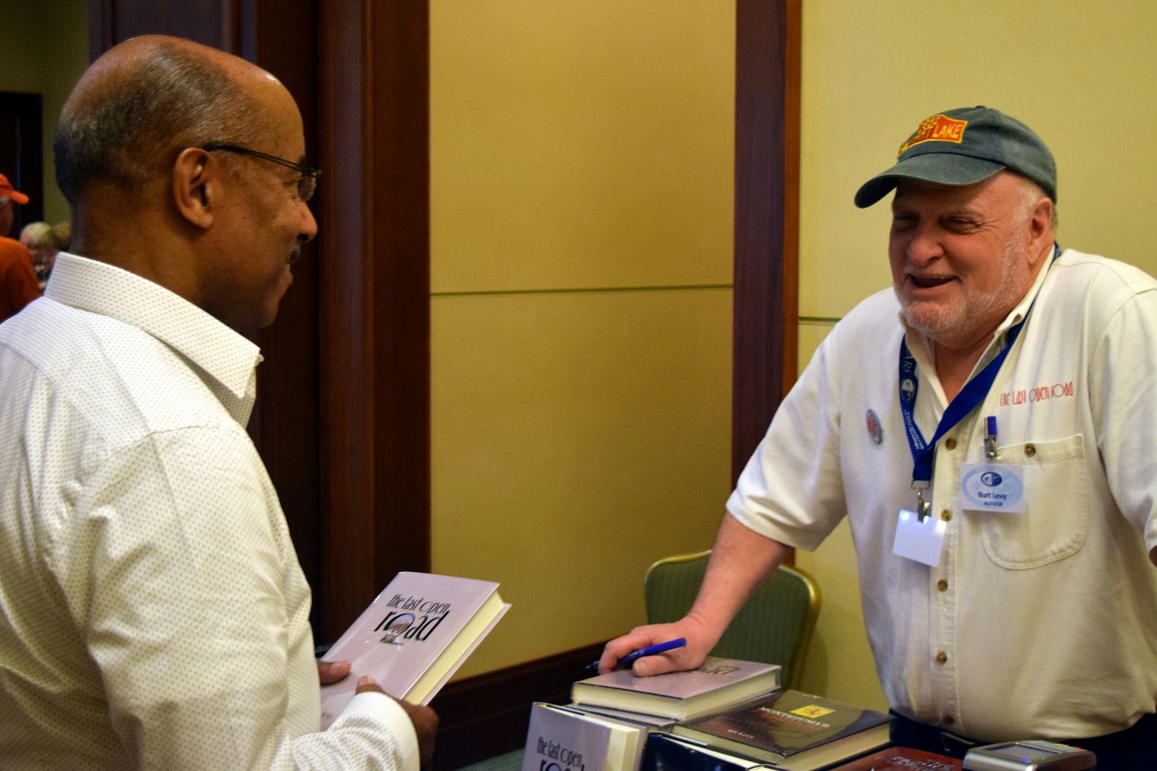 Ed Welburn, VP GM Global Design with Author Burt Levy