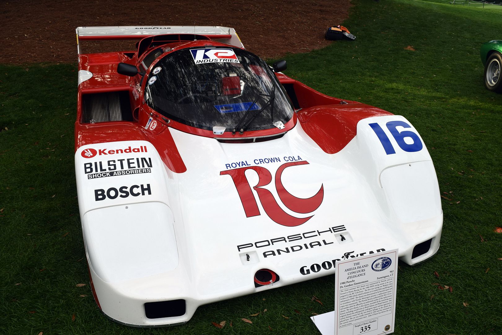 1986 Porsche 962 - Dr. Gordon Zimmermann