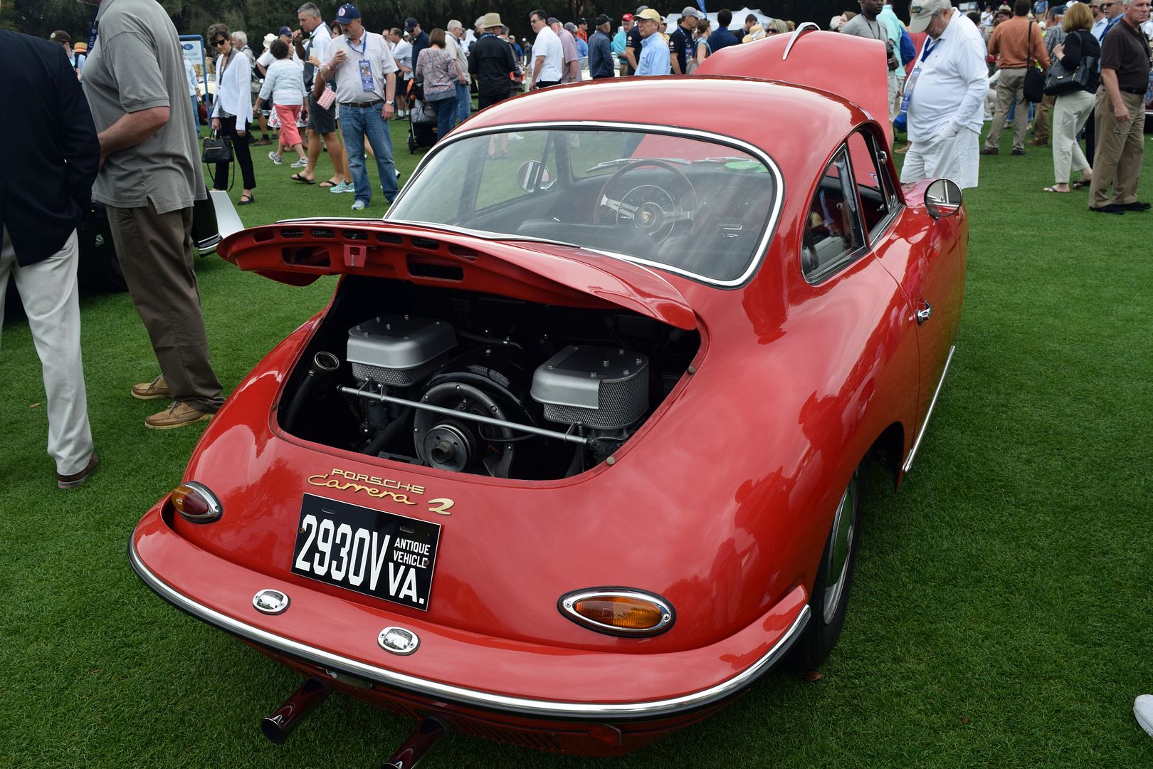 Bill Lightfoot's 1965 356C Carrera 2 GS 2000 4 cam, the last Carrera 2 produced, is completely original except for 30 year old repaint.