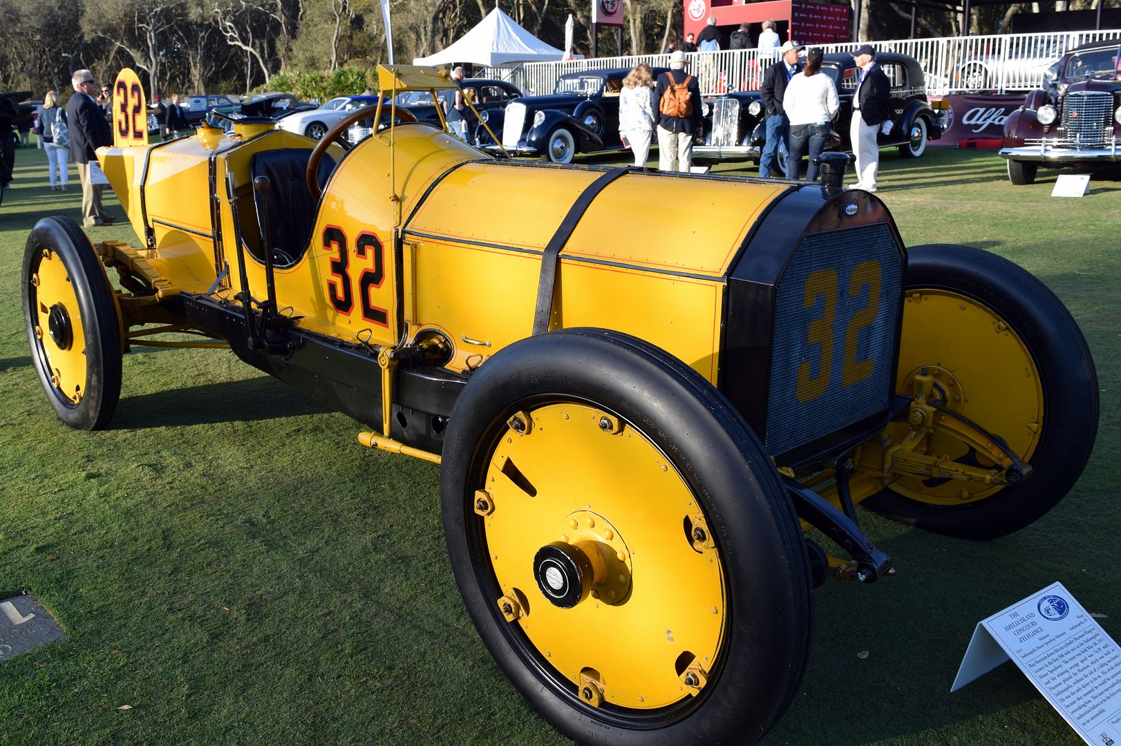 Ray Harroun made history with this 1911 Marmon Wasp by winning the 1911 Indianapolis 500 and being the only driver without a riding mechanic.