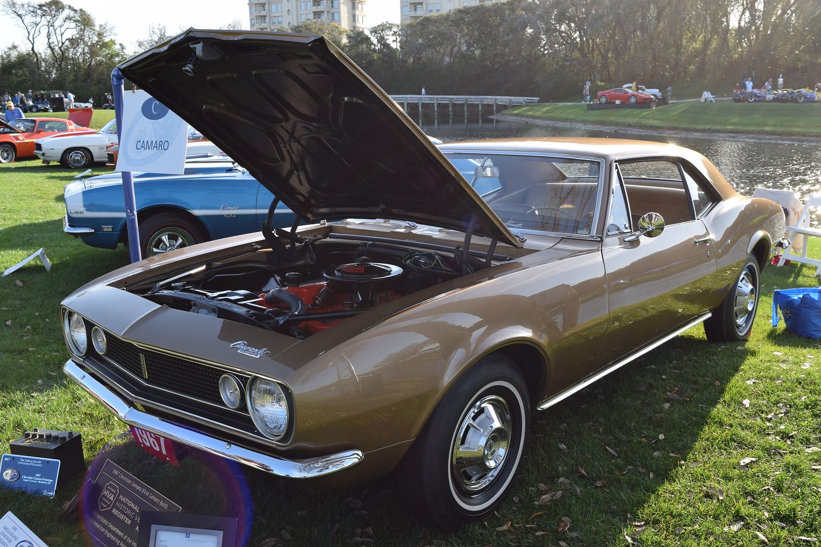 Camaro’s 50th Anniversary was celebrated with a special appearance of this 1967 “Number One”