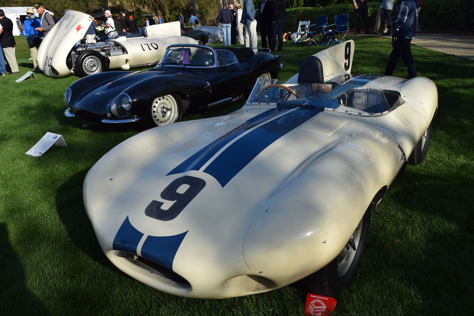 1955 Jaguar XKD 507 from Revs Institute