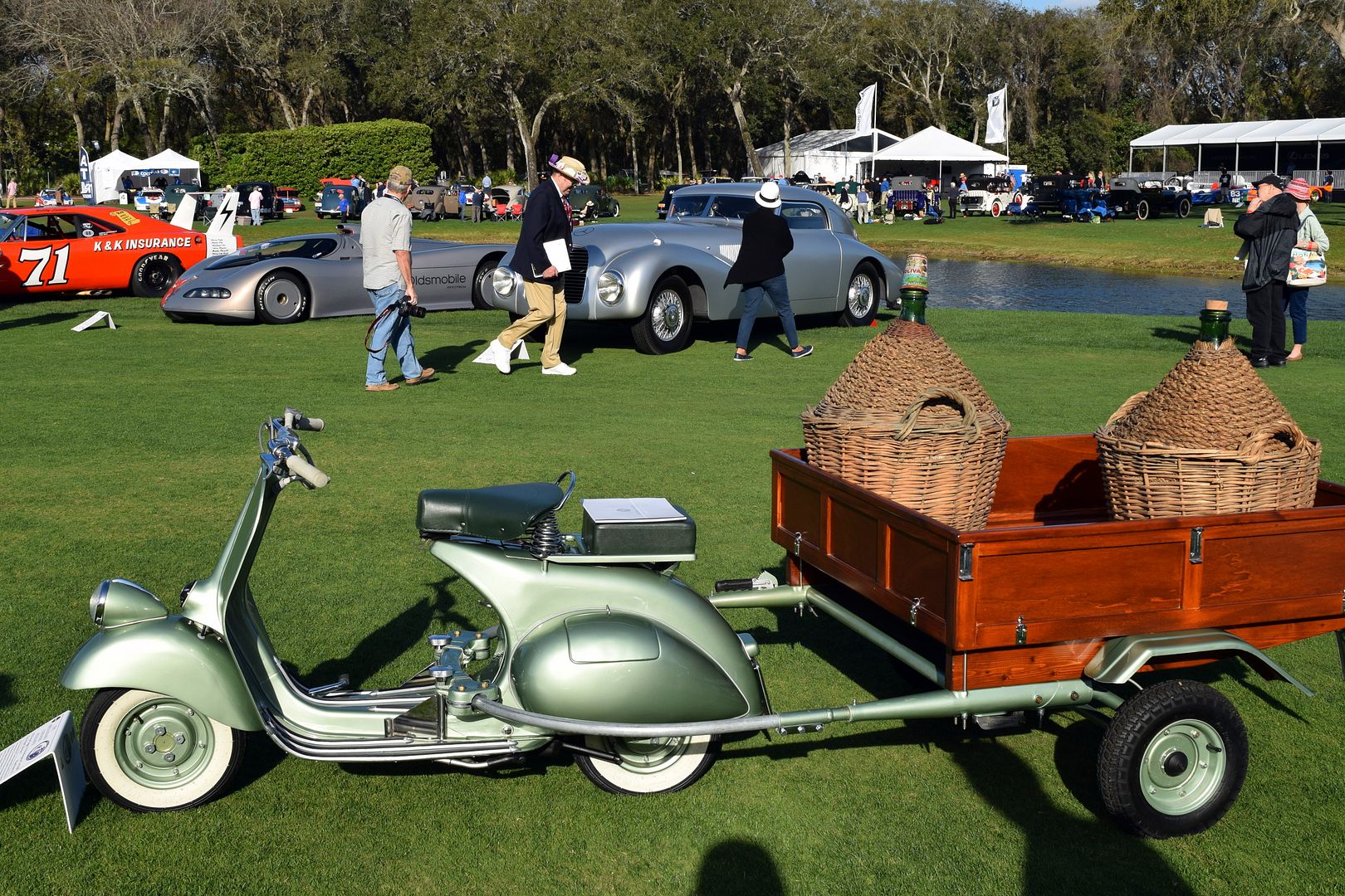 1952 Vespa Piaggio 125 Motofurgocino Con Stabil