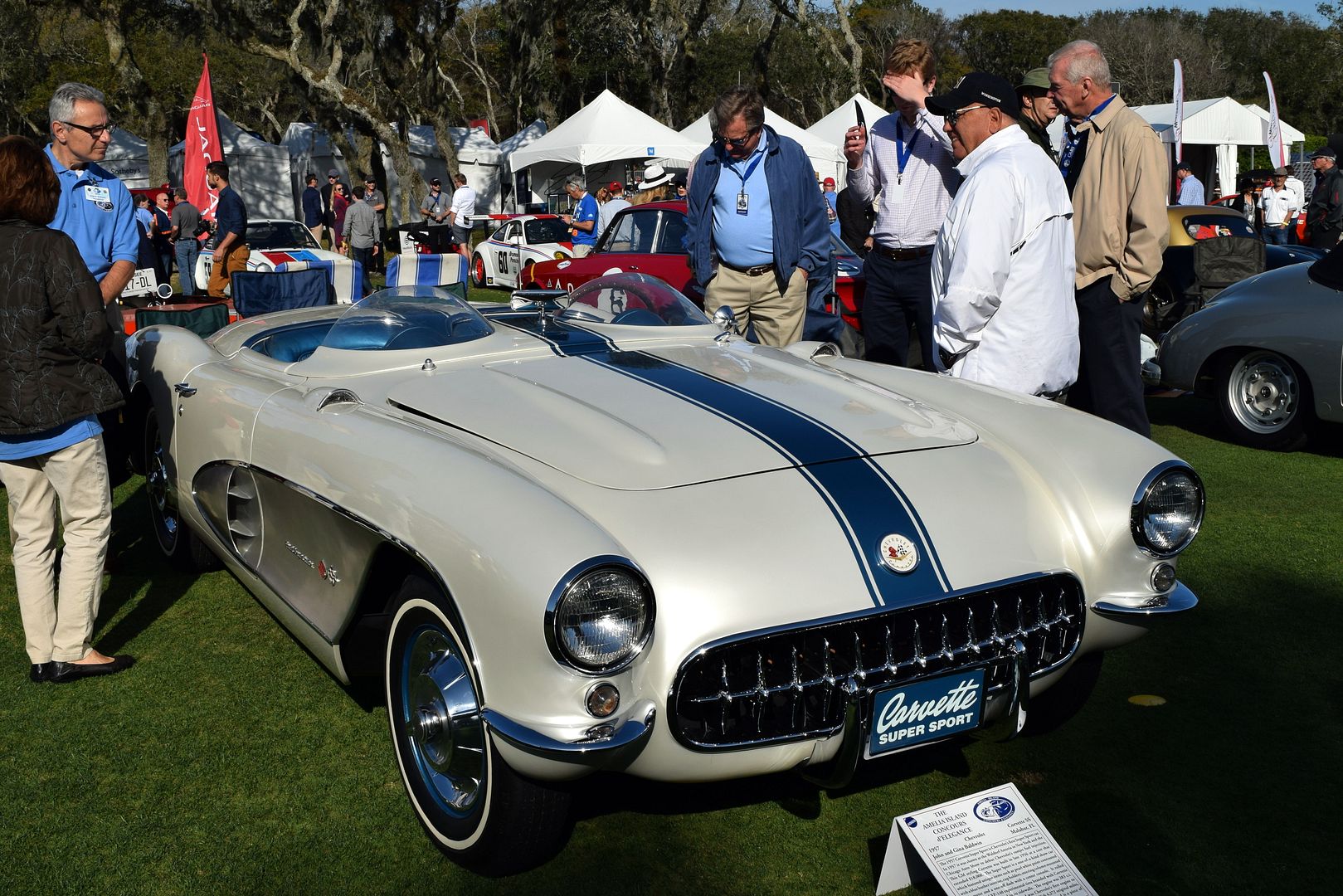 1957 Chevrolet Corvette Super Sport Prototype, considered the rarest Corvette ever built. This car has not been seen by the public since it debuted at the 1957 New York and Chicago Auto Shows.