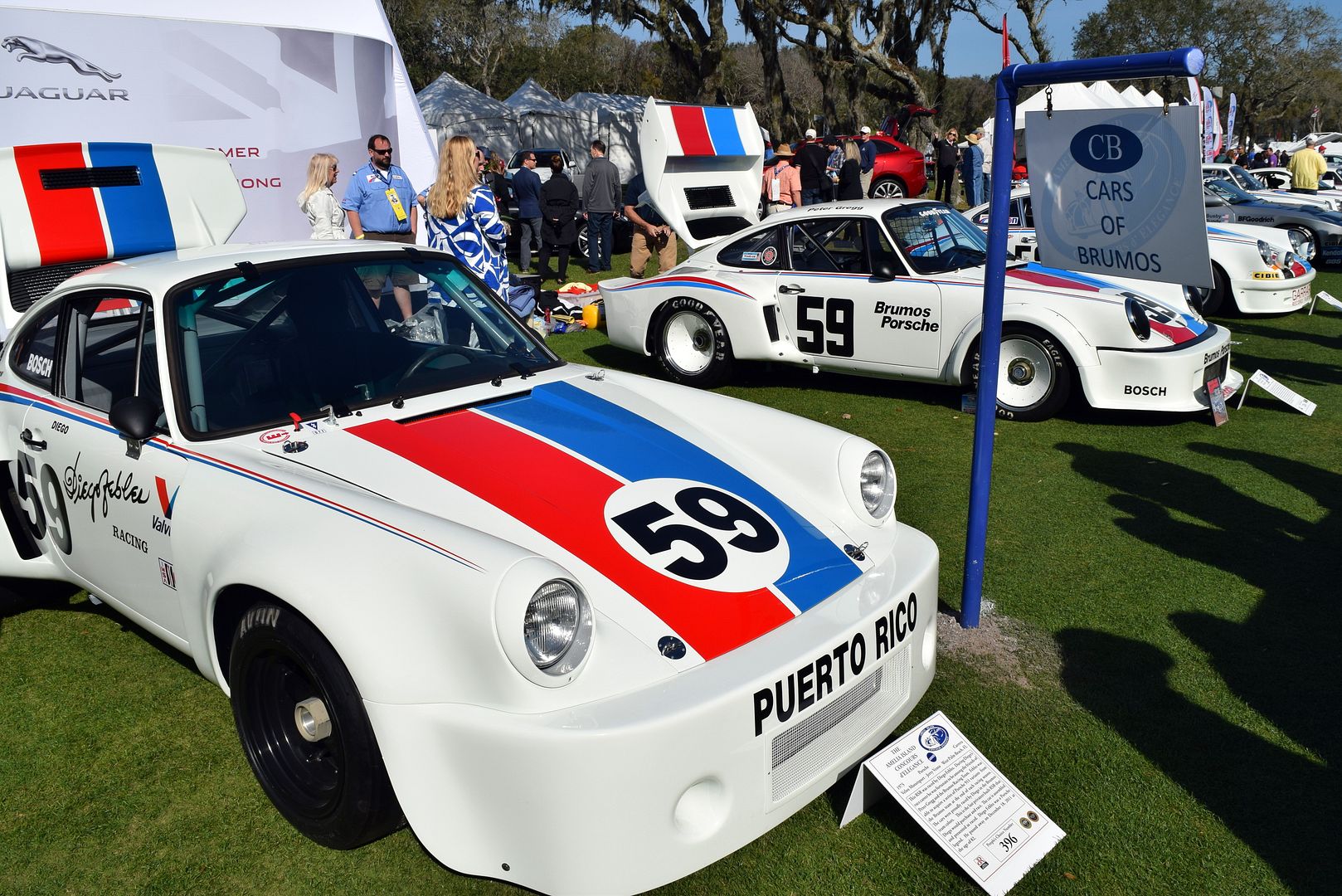 The Cars of Brumos class included this 1975 Porsche Carrera