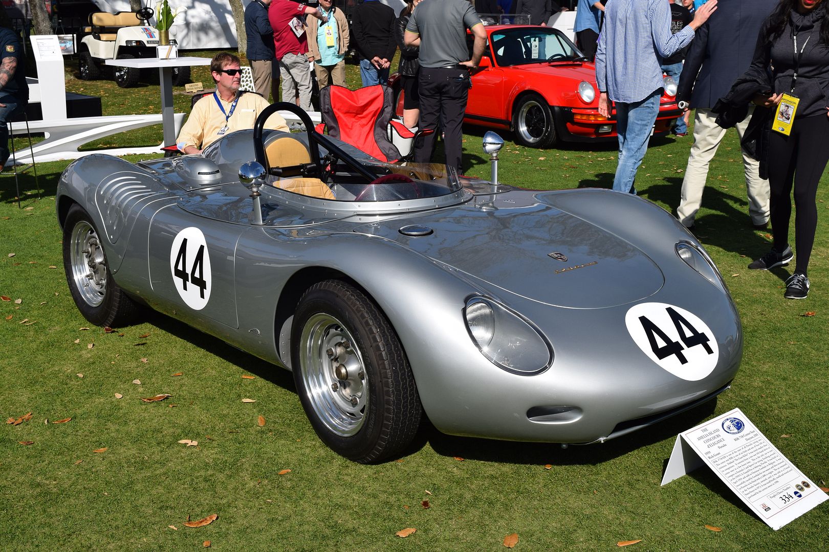 1959 Porsche RSK 718 Center Seat in Porsche (4-Cam Racing) Class