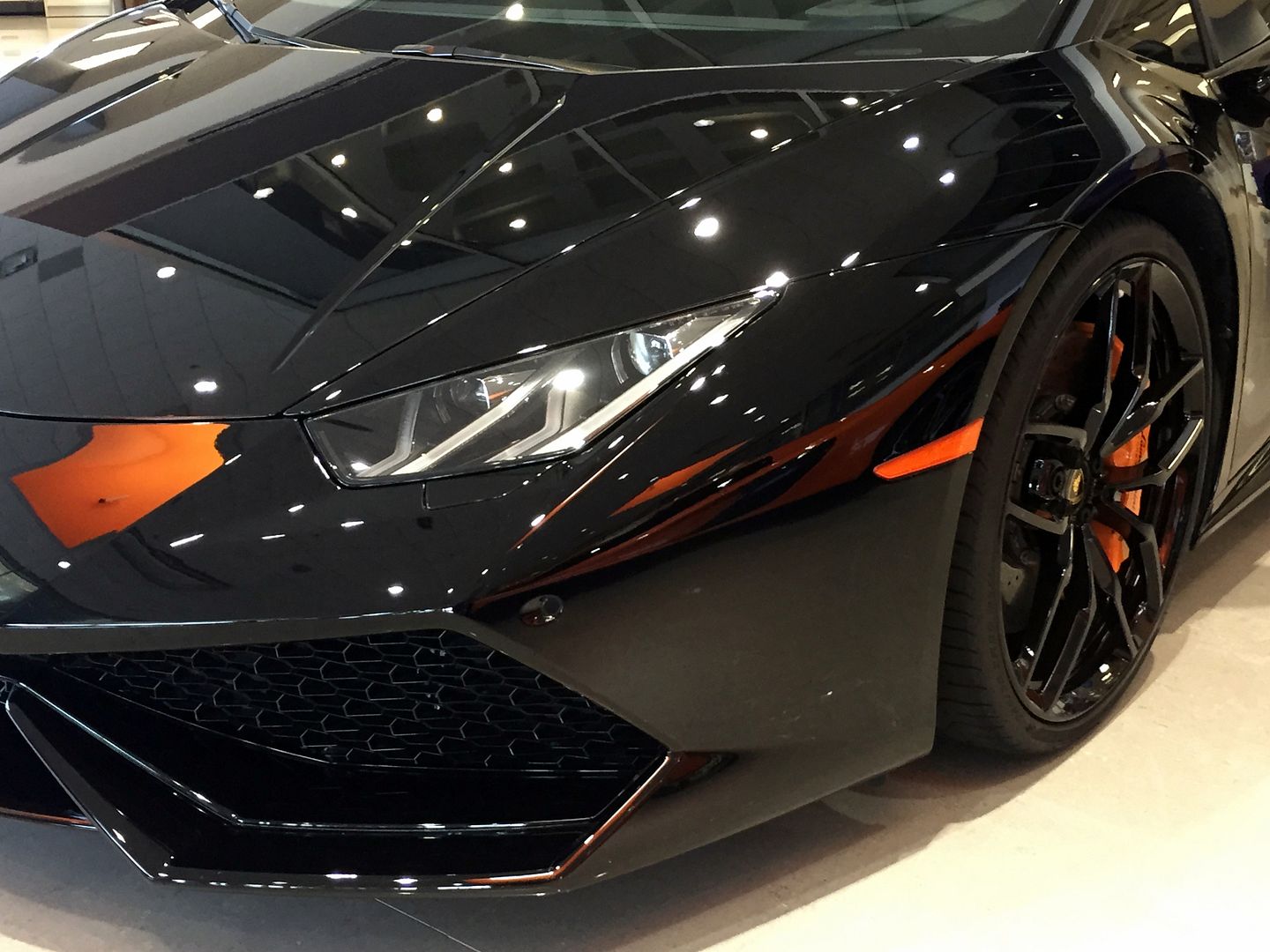Black Lamborghini