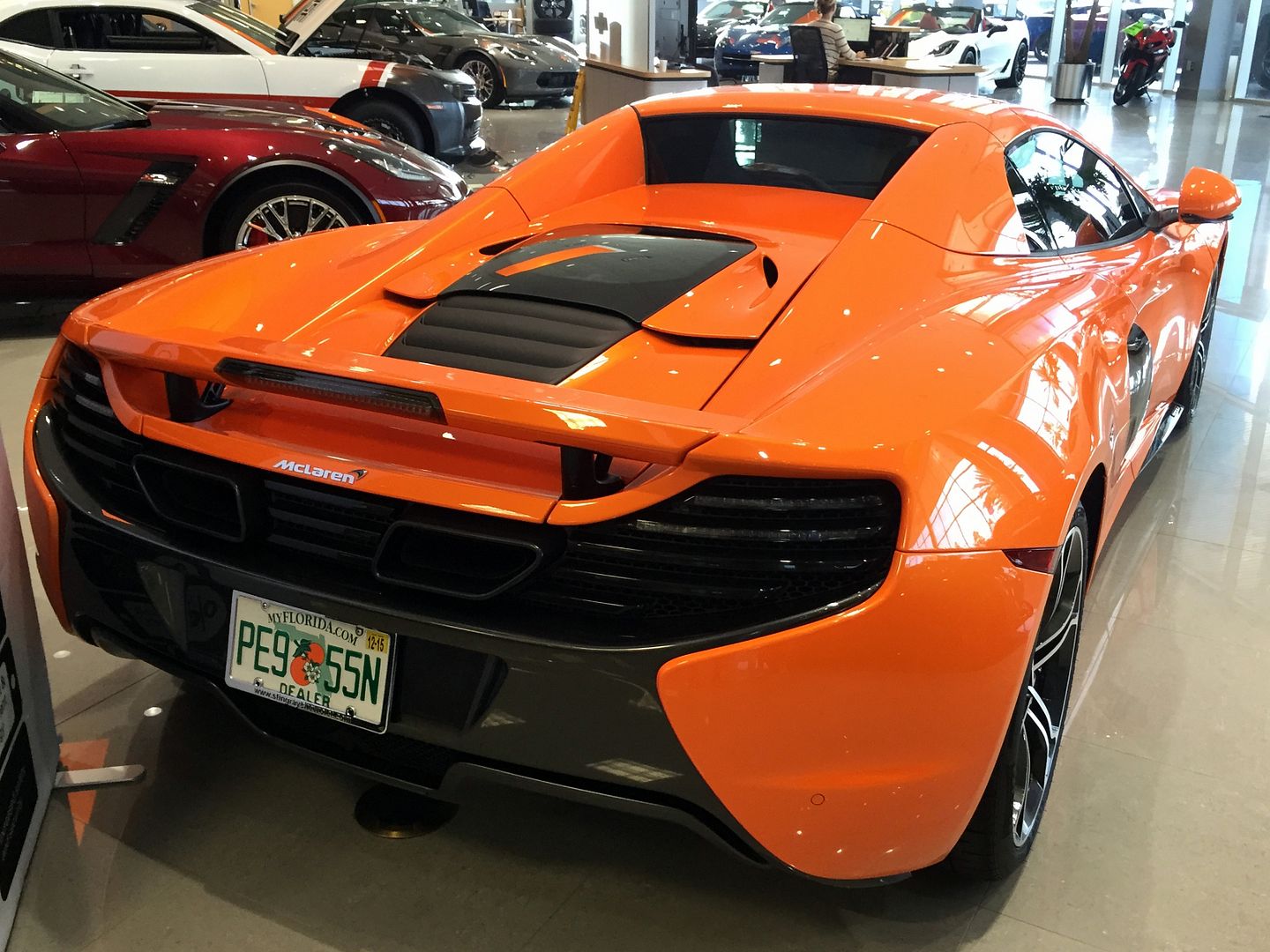 Striking Orange McLaren
