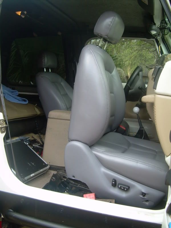 Changed my seats to Grand Cherokee seats