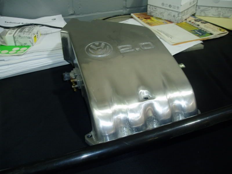 obd2 polished intake manifold 2.0 VW Vortex Volkswagen Forum