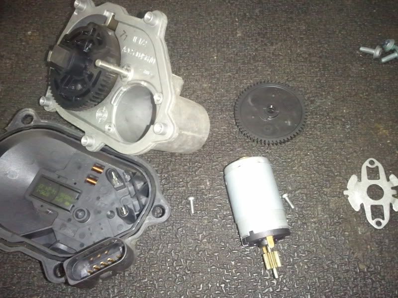 Replacing Intake Manifold Runner Control motor (Flap