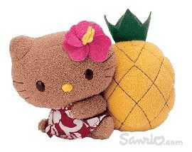 Hello Kitty Likes Pineapple Too!