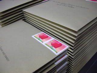 Stamped Wedding Invitation Envelope / Postage Costs