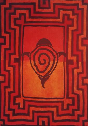 Banner with Turtle-Like Logo