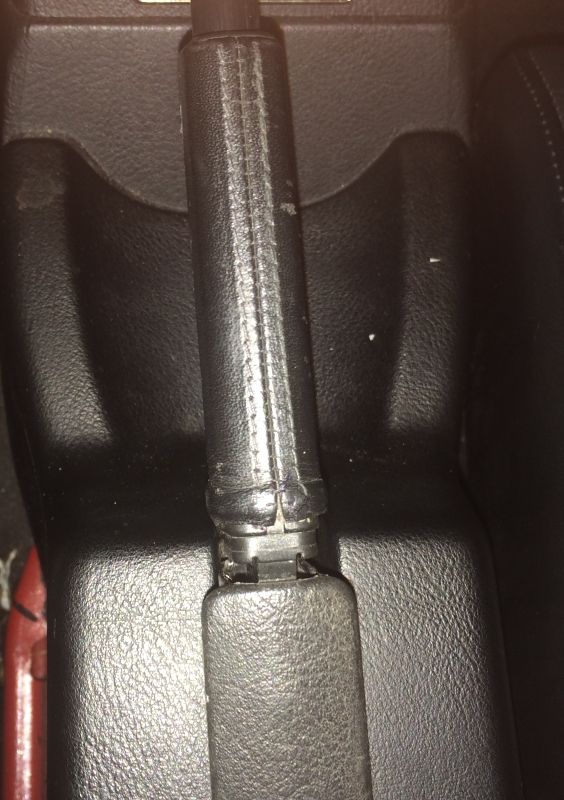 Emergency brake handle/cover removal VW Vortex Volkswagen Forum