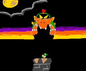Baby Bowser uses growth hormones (c) Ginglyform growth hormones