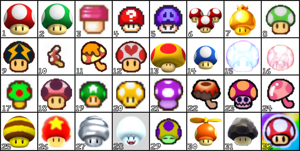 Mario Mushroom Medley