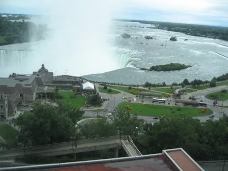 Niagara Falls Hotel Room View