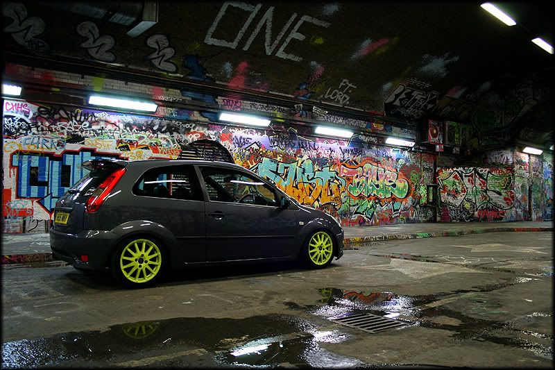 Graffiti In Tunnel