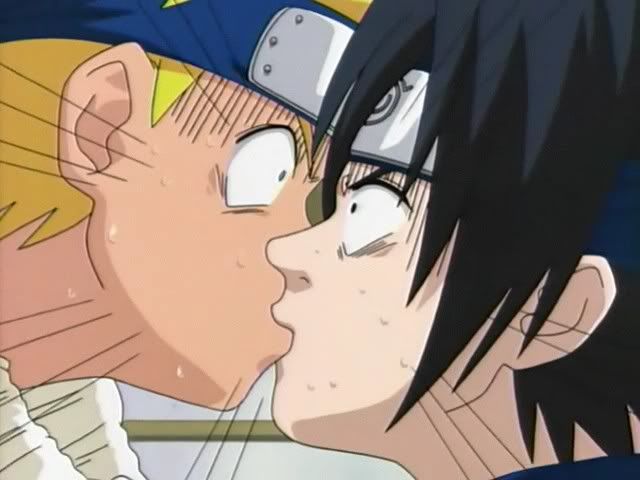 anime kissing scene. very real) kiss scene from