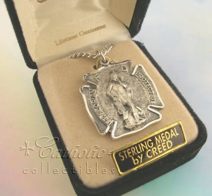 saint florian medal