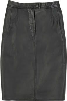 Wardrobe Must Have: Black Leather Skirt