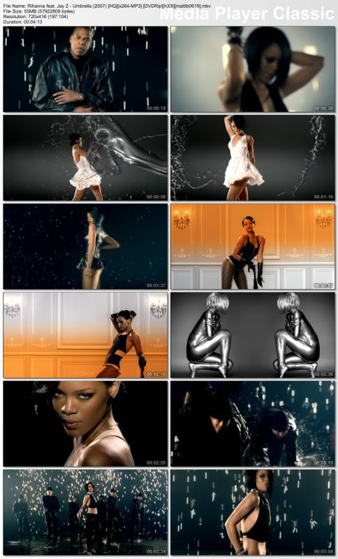 Rihanna feat  Jay Z   Umbrella (2007) [HQ][x264 MP3] [DVDRip][h33t][mattlb0619] preview 3