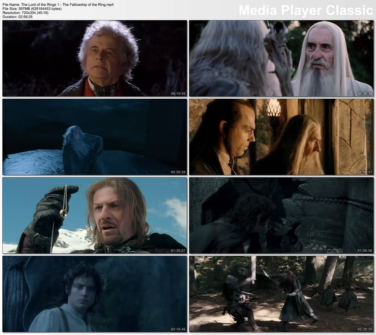 The Lord of the Rings Trilogy [H264 AAC][BDRip] [mattlb0619] preview 2