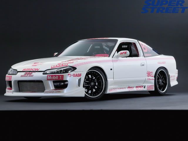 Nissan 180sx s15 front end conversion #8