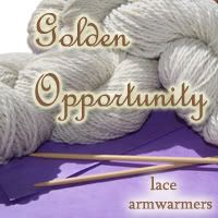 Lace Armwarmers - Your Yarn, My Needles