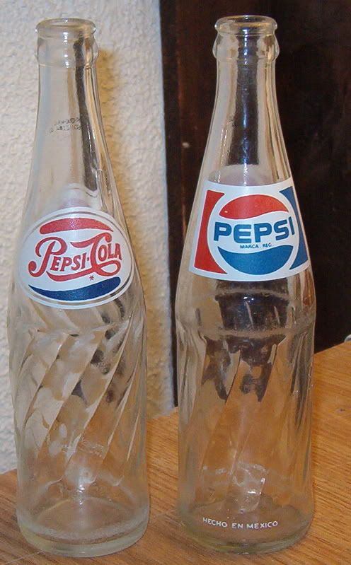 Glass Pepsi Bottle
