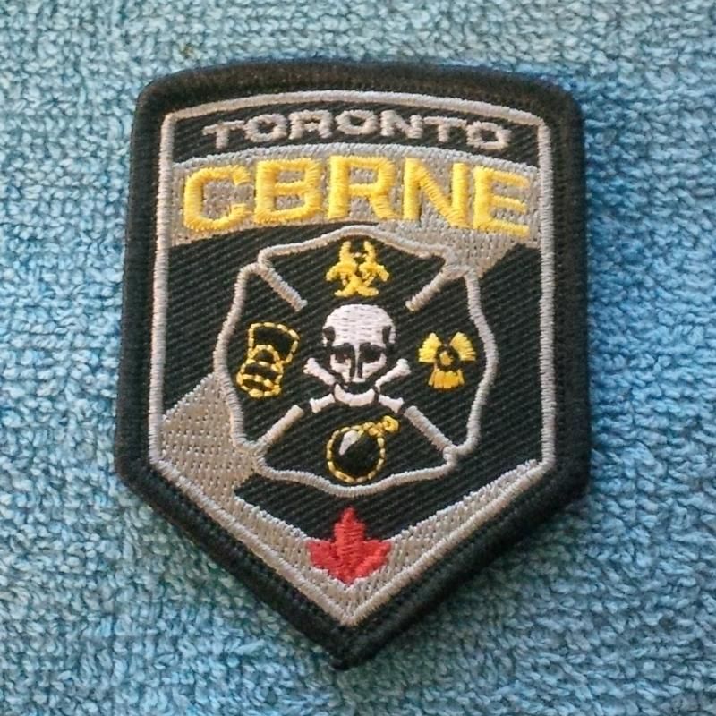 Toronto CBRNE patch Blue Line Forums