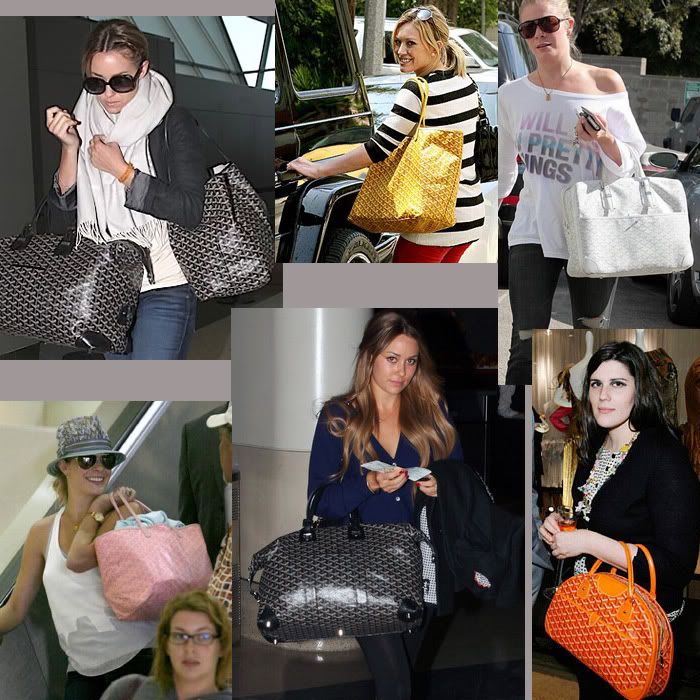 hollywood celebrities bags spree