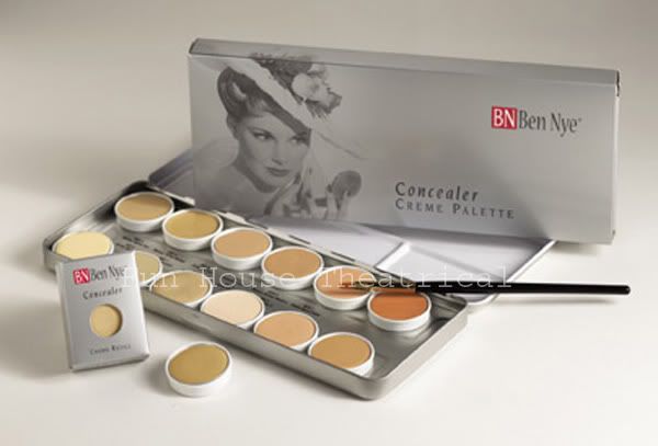 Ben Nye Concealer Palette TATTOO COVER Makeup NKP-12 - eBay (item