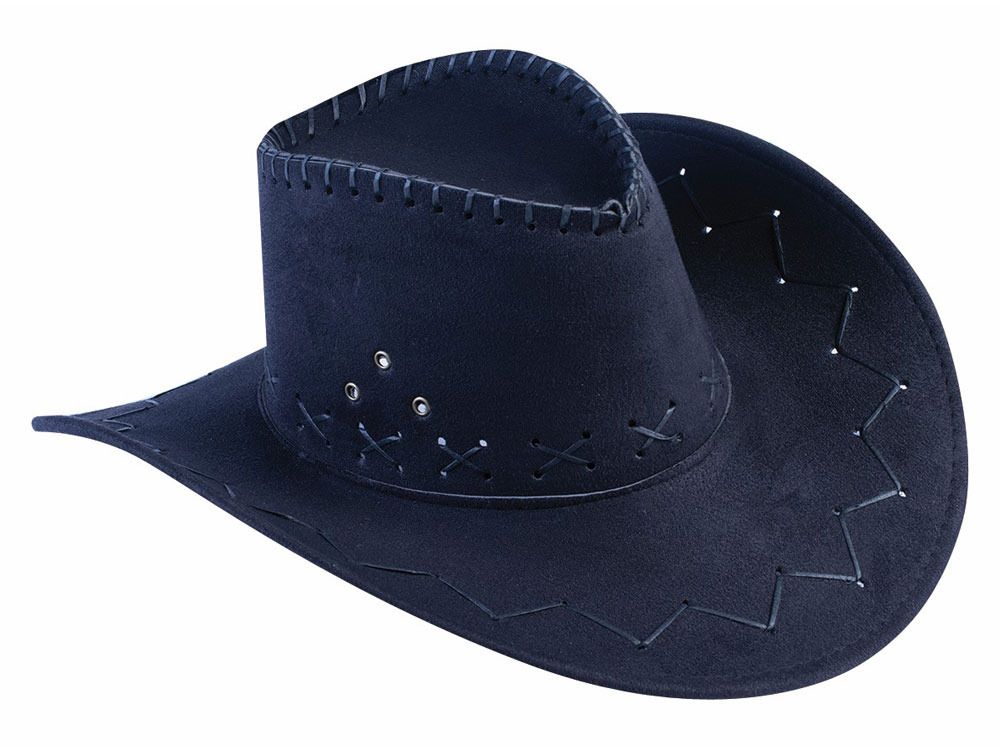 Wild West Western Black Cowboy Hat Halloween Costume Cow Boy Accessory
