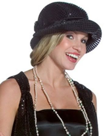 cloche hat 1920s. 1920s Gatsby Girl CLOCHE HAT