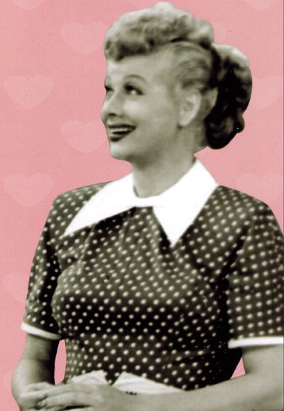 i love lucy costume. quot;I LOVE LUCYquot; POLKA DOT DRESS