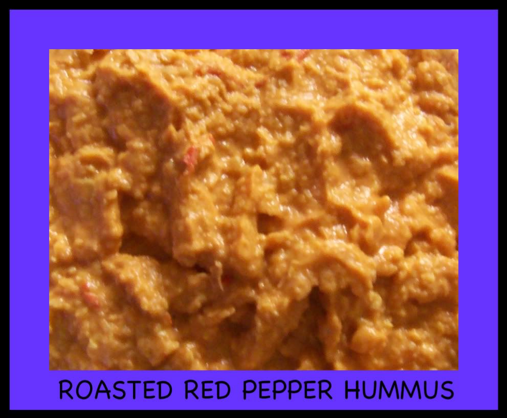 Spicey Sweet Red Pepper Hummus