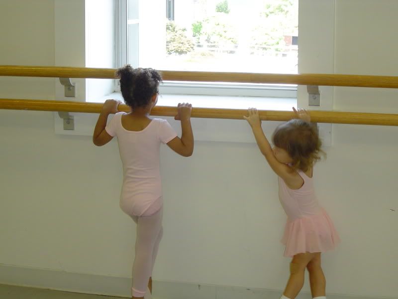 At the barre