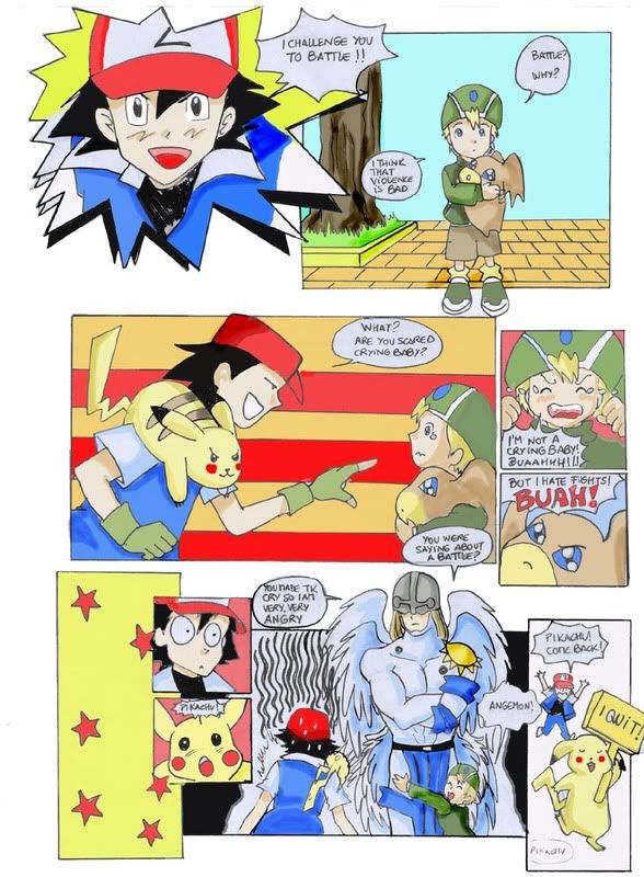 pokemon vs digimon screen