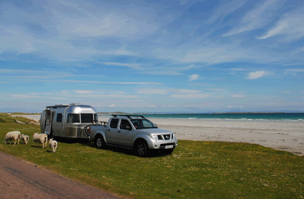 Hebrides,tiree,Airstream,beach