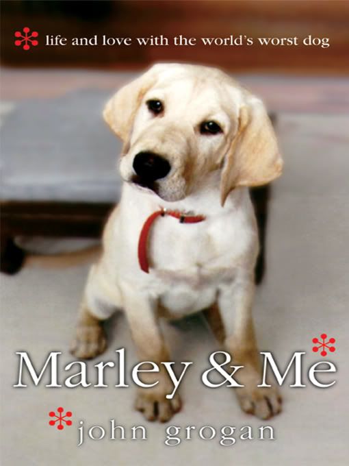 marley and me book cover. The ook caused me to laugh