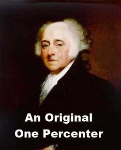 image of John Adams - an original one percenter