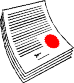clipart of a Document