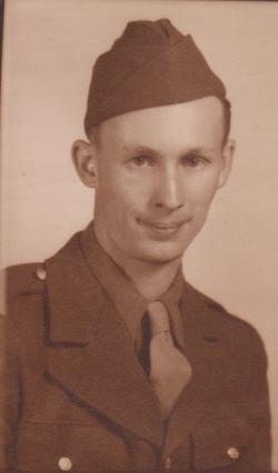 old photo of My grandfather Wilbur C Arrington in 1944