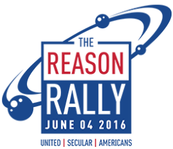 logo for the 2016 Reason Rally