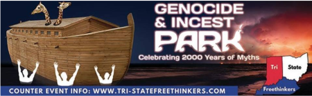 screencap of Tri-state Ark Park Protest Billboard